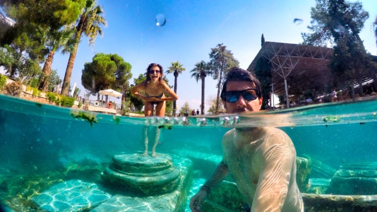 ANTİK HAVUZ – KLEOPATRA HAVUZU, PAMUKKALE / DENİZLİ