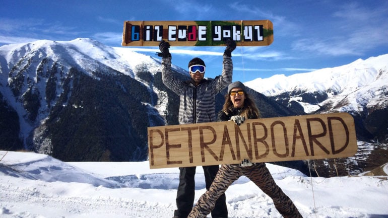 SNOWBOARD’UN KARADENİZLİ ATASI: PETRANBOARD (LAZBOARD)