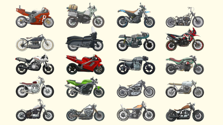 MOTOSİKLET ÇEŞİTLERİ VE ÖZELLİKLERİ