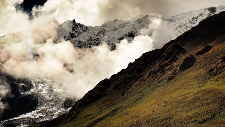 Salkantay-Trek-bulutlar