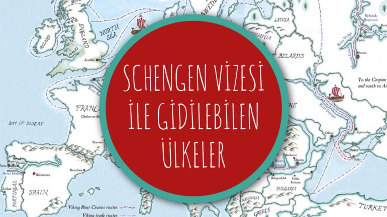 SCHENGEN VİZESİ ÜLKELERİ – HANGİ ÜLKELERDE GEÇERLİ